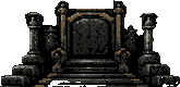 An empty throne
